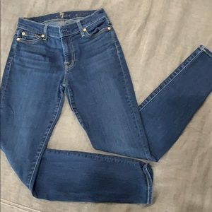 7 for all Mankind skinny jeans